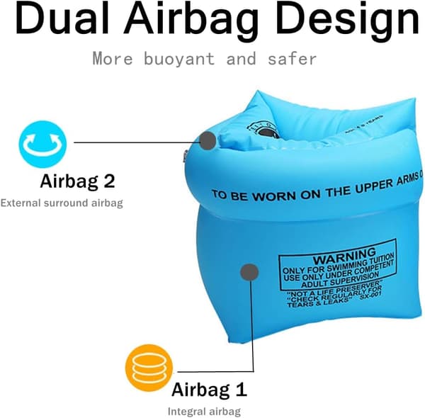 4-pack Simarmband för barn, simarmband, poolflytband