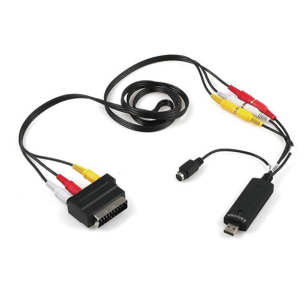 Usb2.0 Vhs Til Dvd Konverter Lyd Video Optagelsessæt Scart Rca Kabel Til Win10