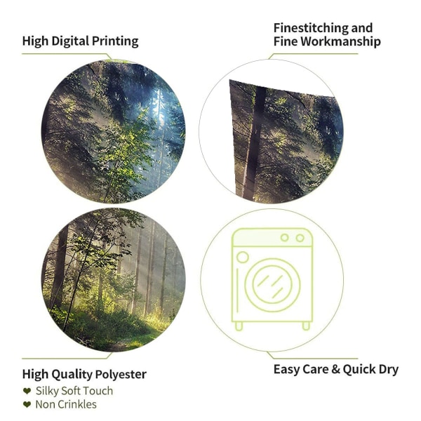 Nature Tapestry Misty Tree Tapestry Jungle Creek Psychedelic Lan