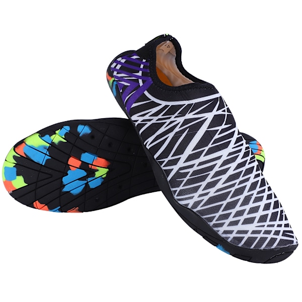 1 Par Utomhus Vattentäta Trekking Snorkling Strand Simning Yoga Skor Vit42