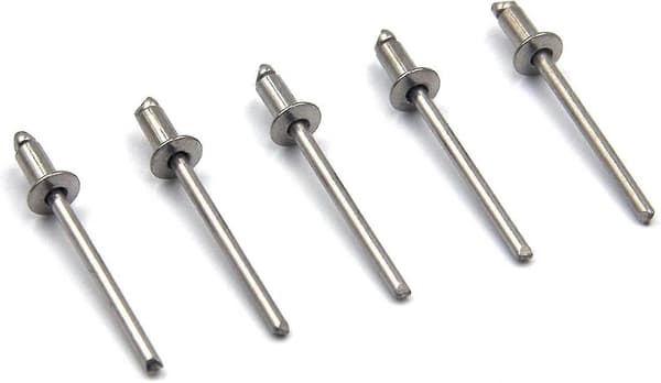 50-pack 304 rostfria blindnitar popnitar (3,2 mm x 6 mm) G