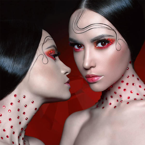 Krystal Flatback Rhinestones til neglekunst