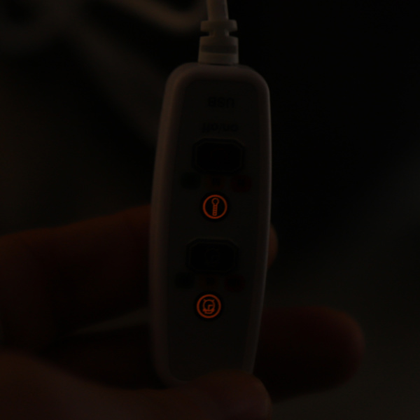 USB Varmepute for Kne, Skulder, Teppe, Sjal, Varm Vinter Helsepleie Svart