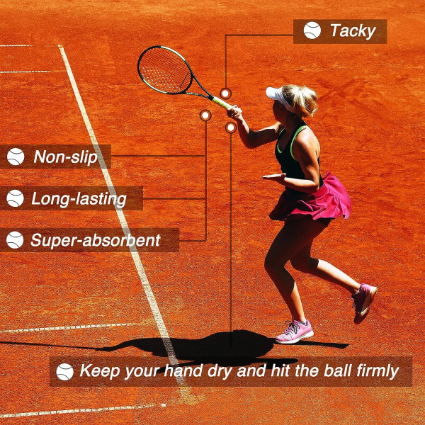 1 kpl Tennismailakahva Nauha, Tahmea Tenniskahva, Imuva