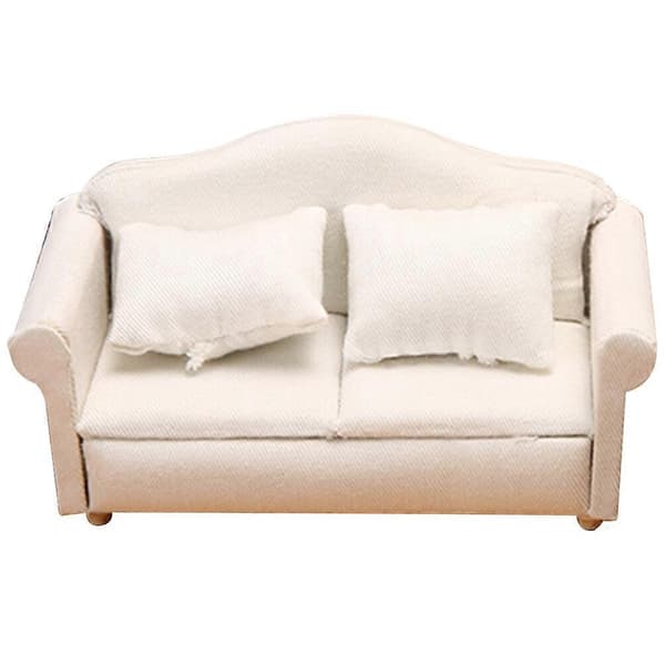 Mini Sofa Figur Dekorative Lille Sofa Model Miniature Sofa Statue Mini Hus Sofa Dekoration