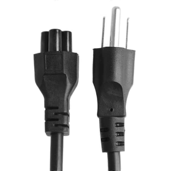 1,5 m AC-strömkabel C5 strömförlängningskabel adapter kompatibel för bärbar dator PC-dator EU