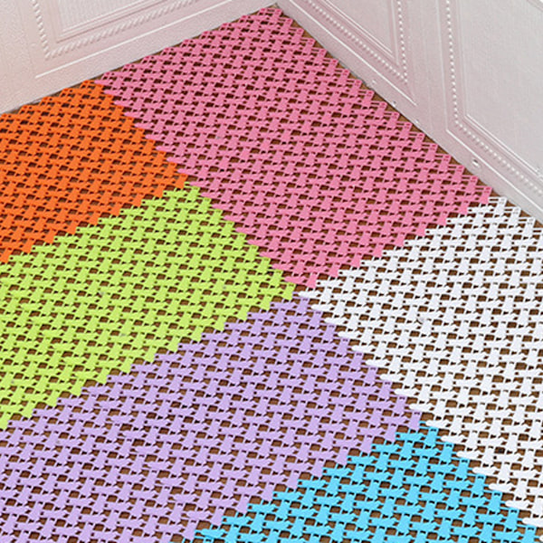 Återanvändbar Plastburmatta för Husdjur, Ihålig Design med Hög Hållfasthet och Halkfri Yta, Ventilerande Plattor för Enkel Rengöring Utomhus och Inomhus (12 st)