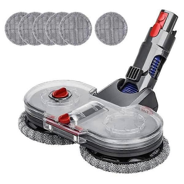 Elektrisk moppehode-tilbehør for V7 V8 V10 V11 utskiftbare deler med vanntank moppehode moppeputer