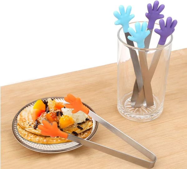 Rosa, Lilla, Blå, Grønn, Gul - 5 Stykker Mini Rustfritt Stål