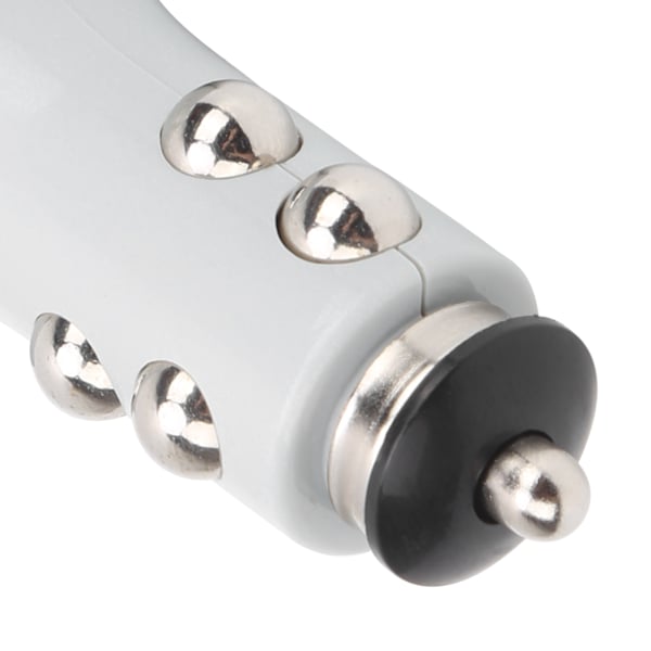 12V/24V Mobil Strømkonverter USB Biloplader til Mobiltelefonopladning Sort