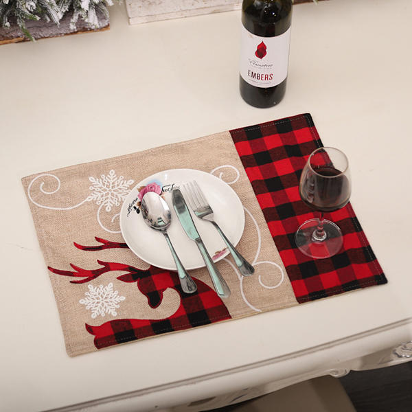 Juleplacemats, sæsonbestemte vinterfugle juleferie