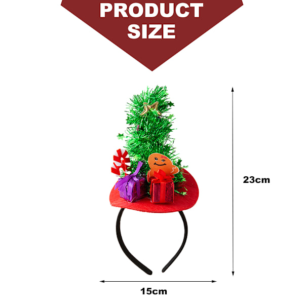 Julepynt, hovedbånd til børn og voksne,