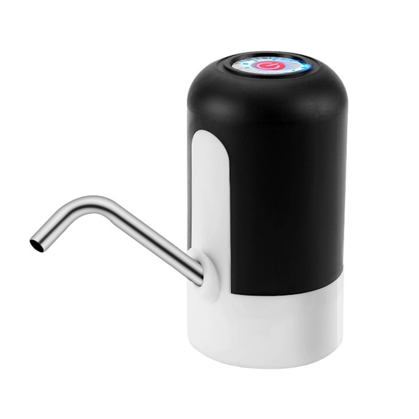 Vattenflaskedispenser, USB-laddningsbar vattenflaskepumpe, bärbar vattenpump för camping