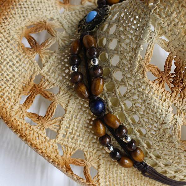 Cowboyhatt halmhatt herr sommarhatt westernhatt UV-skydd solhatt Panamahatt