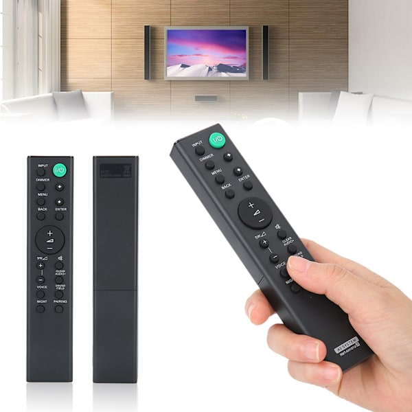 RMT-AH101U Kaukosäädin Sony Soundbar -järjestelmille HT CT380 HT CT780 SA CT380
