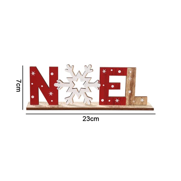Joulukoristeet puiset kirjaimet NOEL