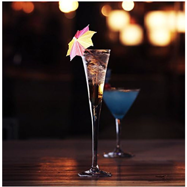 144 stk Håndlagde Parasollpinner Cocktailpinner for Tropisk Drikk