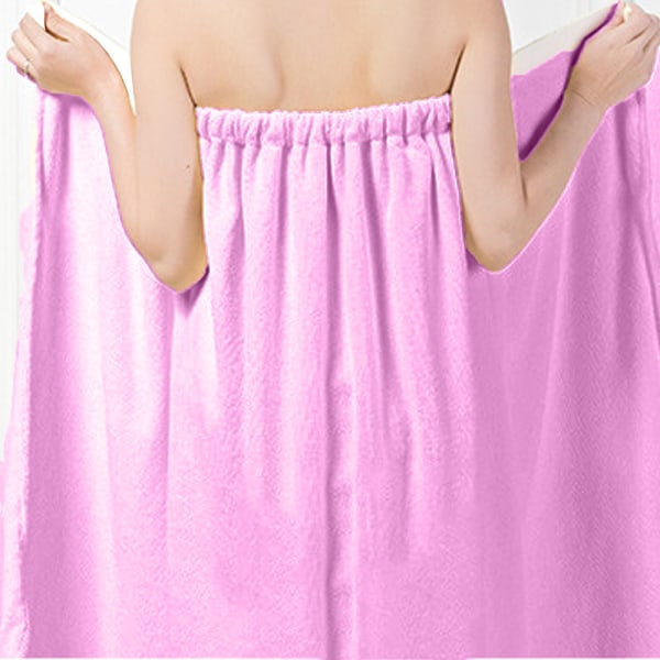 Kvinnors Ecofabric Terry Cloth Spa-paket: Kroppsinpackning & Hårhandduk