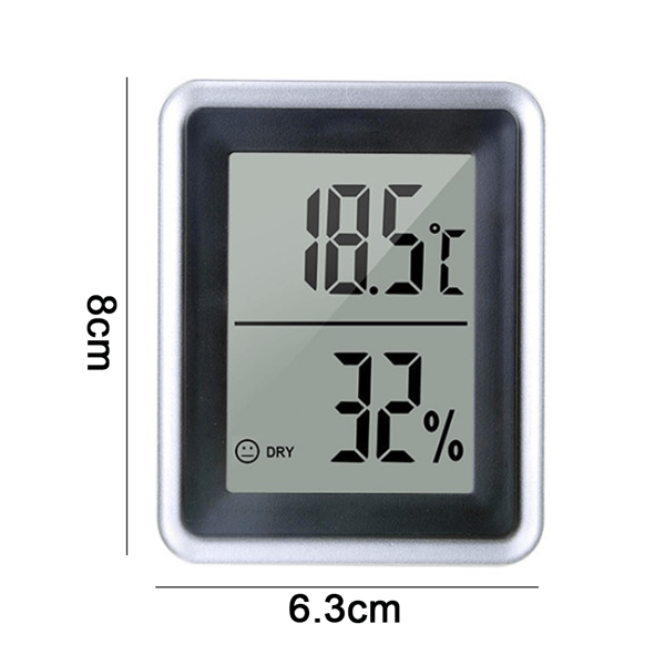 Climate Maestro, Bluetooth inomhus hygrometer med temperatursensor, realtidsdata, appstyrda varningar, för hem, kontor, växthus och trädgård