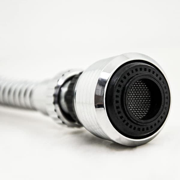 1 stk. Kranforlengelse Jet Regulator 15,5 cm Fleksibel Slange