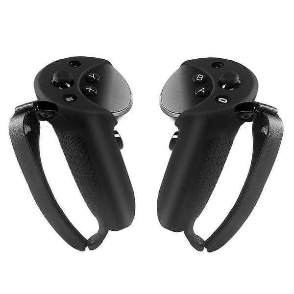 Slitstarkt kontrollgrepp för Quest Pro VR-handkontroll, mjukt silikonskal