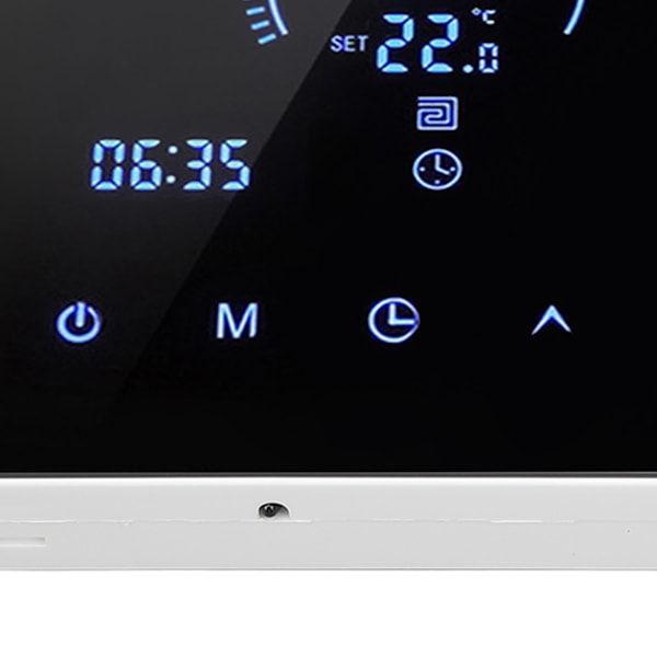 3500W Temperaturregulator med Maxtemperatur 5‑60℃, LCD-display, Fjärrkontroll via App, WiFi-typ för Tuya AC90V‑240V