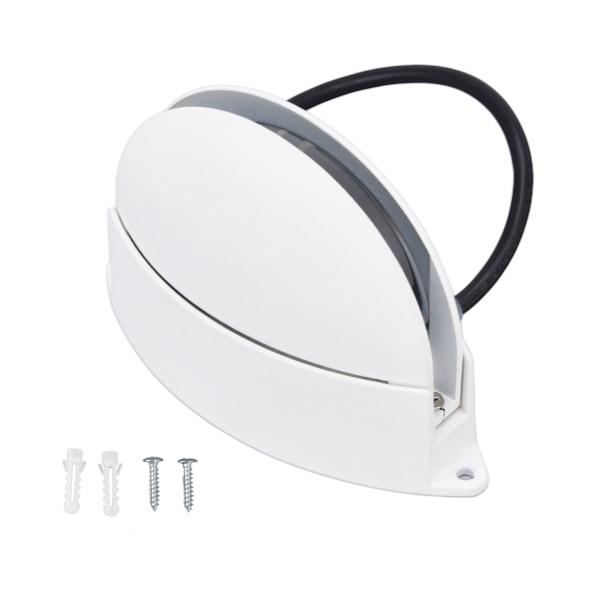 Vindukarmslampe 180° Lysende Halvsirkelformet LED Vegglampe for Gang Korridor Stue AC85‑265V Varmt Lys