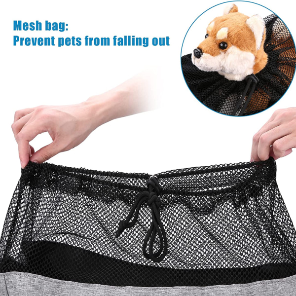 Pet out messenger väska hund katt liten hund plysch varm väska