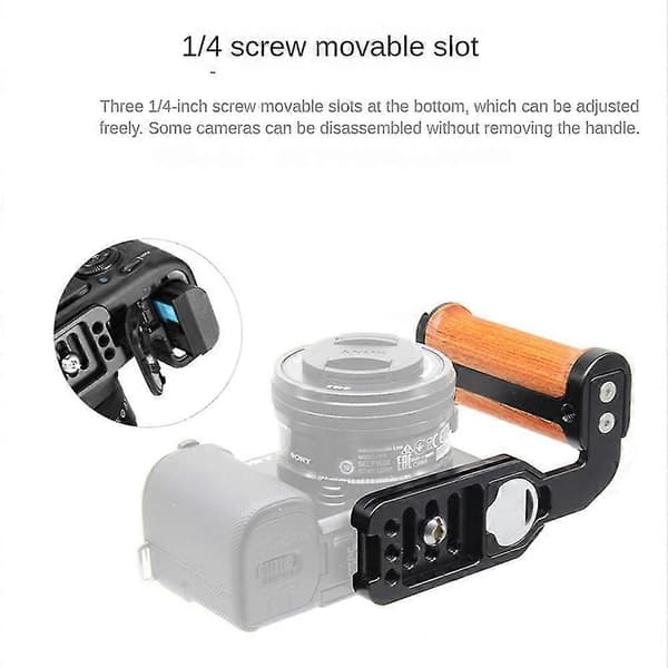 Side Se Plate L Brakett H Grep For Dslr Kamera