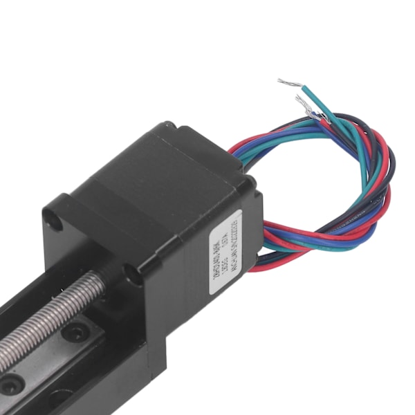 100mm Slagbord med Sklie 28 Stepper Motor Høy Nøyaktighet Enkelt Skinne Lineær Bevegelses Scene X Y Z Akser