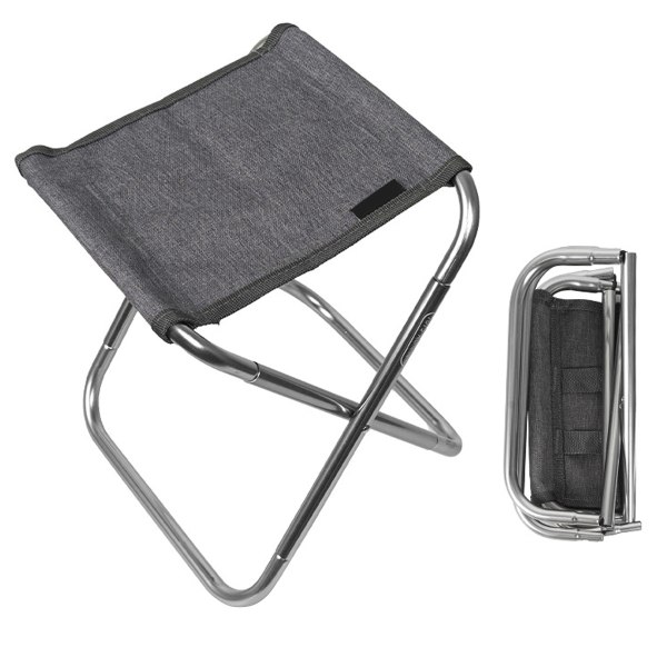 Mini lättvikts hopfällbar campingstol, bärbar utomhusstol för utomhusfiske, vandring, trädgårdsarbete och strand