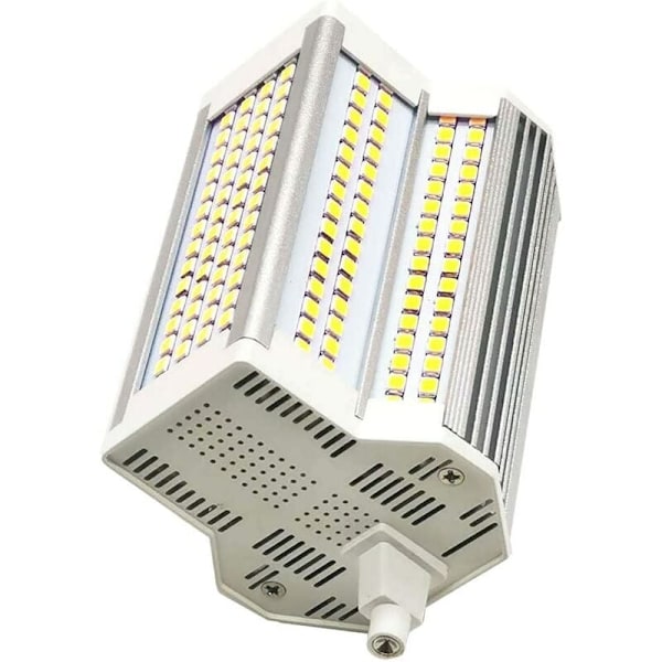 Högkvalitativ LED-lampa för bred användning, energibesparande dubbelsidig J-typ R7s 50W 11,78X5,49X5,99 cm Varmt ljus 3000K Dimbar, 500W motsvarande