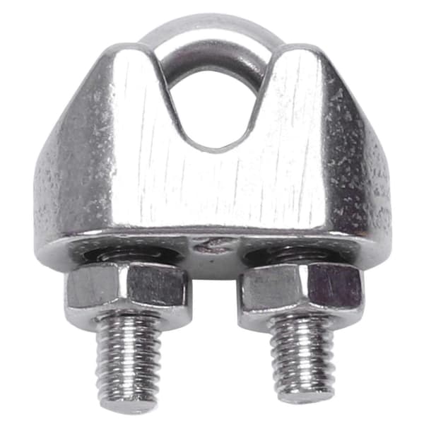2mm 1/16 Tommer Rustfrit Stål Trådtov Klemme Fastgørelse 24stk
