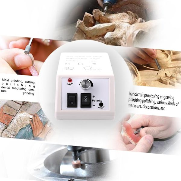 Nagelklippare 12W elektrisk nagelfil Profi Nagelklippare Komplett set Profi Manikyr