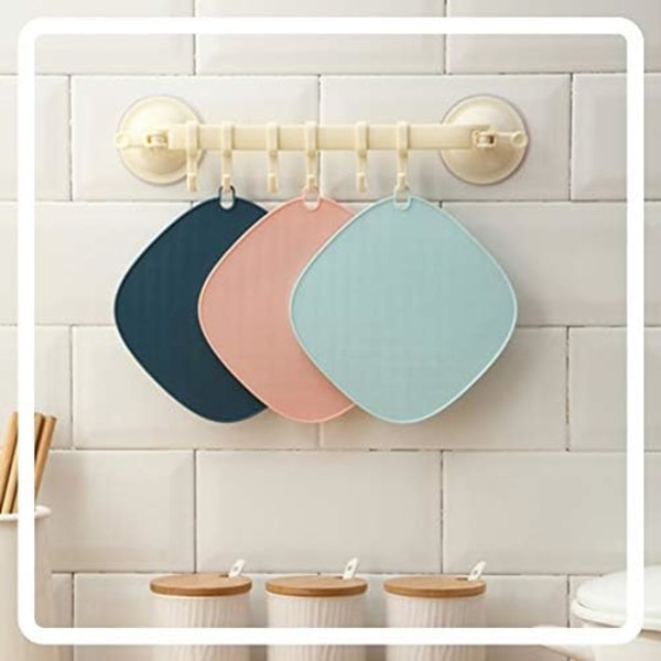 Elegant Silikonmatta, Halkfria Bordstabletter Värmebeständiga, Flexibel Isolermatta För Matbord, Livsmedelsgodkänd Silikagel Tål Diskmaskin Värmetålig