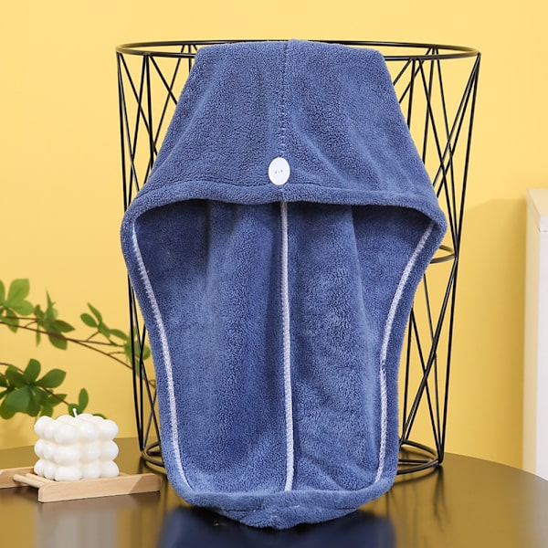 Mikrofiber Hætte Absorption Tør Hår Hætte Brusebad Hætte Håndklæde