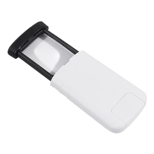 Helppo suurentaa pieni lukulasin suurennuslasi x4 tasku, mini hän