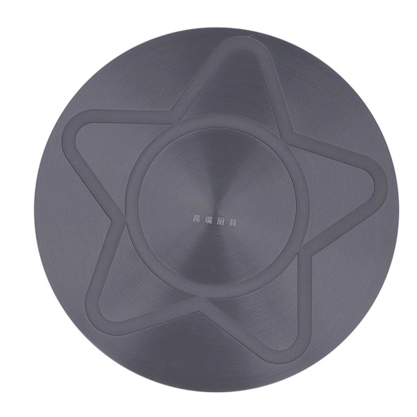 Värmespridare för glashäll, snabb uppvärmning halkfri beläggning tjock aluminiumlegering avfrostningsbricka för att skydda kastruller och kokkärl (24 cm)