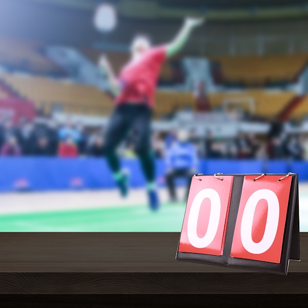 Bordplade Flip Scoreboard 2/4 Cifre Bærbar Flip Sports Scoreboard