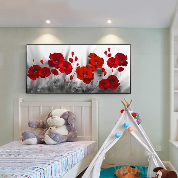 5D DIY Diamantmålning Stor Storlek Fullt Hantverk Diamantfärg