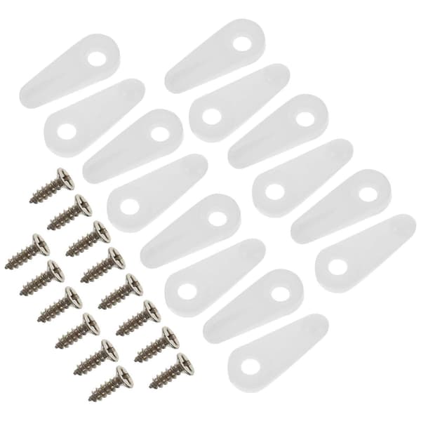 100 stk. fotoramme bakplate spenner bildehengere sett bakplate spenner