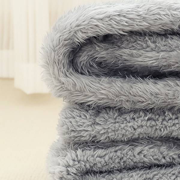 Plys Overknee Strømper til Kvinder, Fluffy Vintervarme Strømper, Teddy Fleece Overknee Strømpebukser, Bløde Knæstrømper til Efterår Vinter Hjemmesko Vinterstrømper