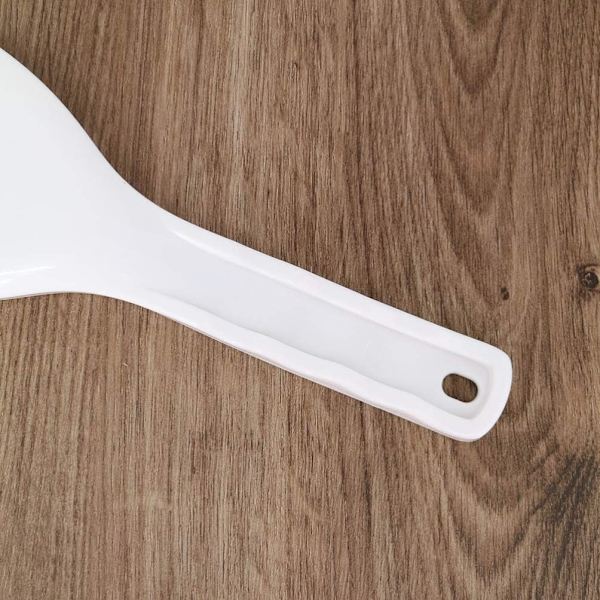 2 stk Rispadle Ske Spatel Plast Non-Stick Ris Ske Køkken Utensilie