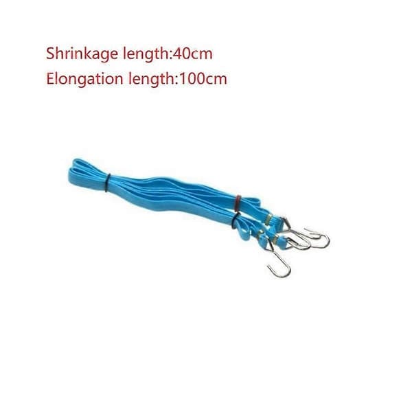 2 stk elastisk takbagasjebærer tau dekorasjonsstropp for 1/10 RC Crawler bil Axial Scx10 Trx4 D90, 6