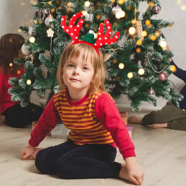 Julehodebånd Nisselue Alvehodebånd Julebordkostyme Hodebåndtilbehør Julepynt