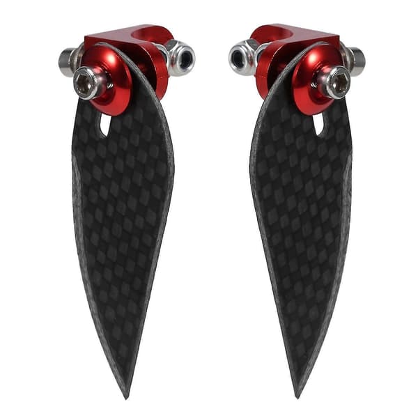 55x21mm Justerbara Kolfiber Vändfenor För 60-75cm Elektriska / Nitro Radiostyrda Båtar Delar