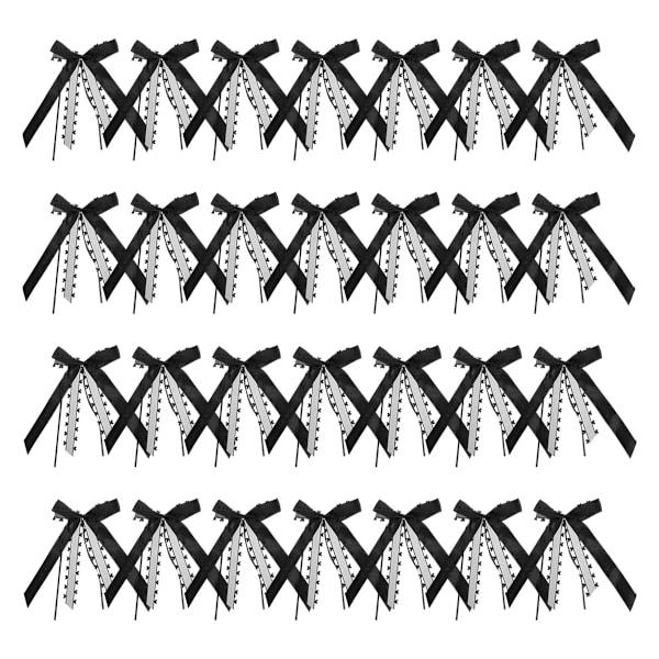30 st bröllopsbil dekoration bukett för brud båge dekoration