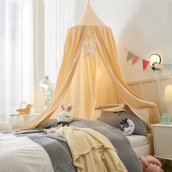 Senghimmel for jenter, myk prinsessehimmel for jenters seng