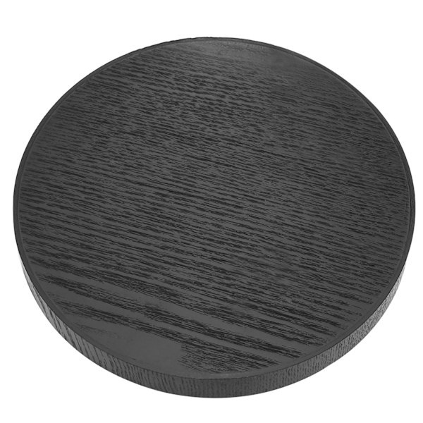 Rund Serveringsbrett i Massivt Tre for Te, Kaffe, Snacks, Mat, Restaurant, 24cm