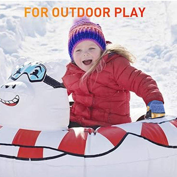 Cartoon Convertible Flip Top Vantar Småbarn Barn Vinter Ull
